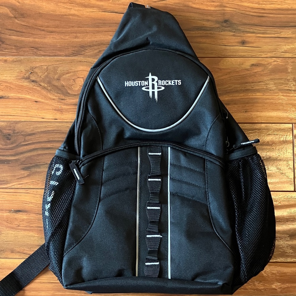 Houston Rockets Black Sling Bag